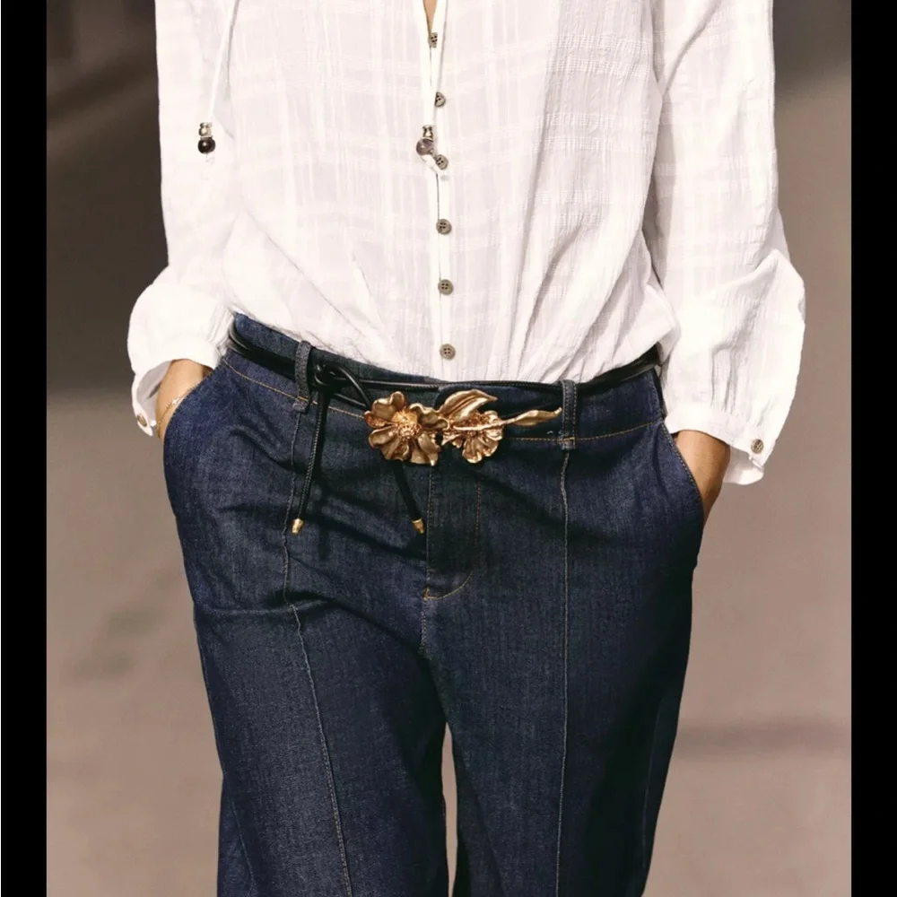 FLOWER CORD BELT - Picture 2 of 3